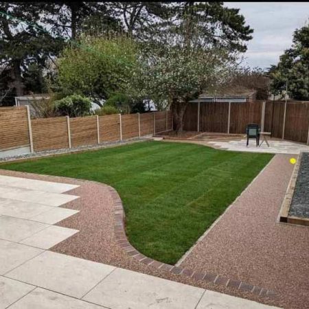 borehamwood garden patio after