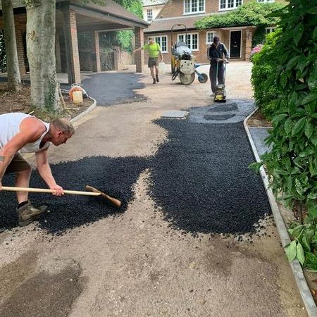 rickmansworth executive house tarmac driveway 07