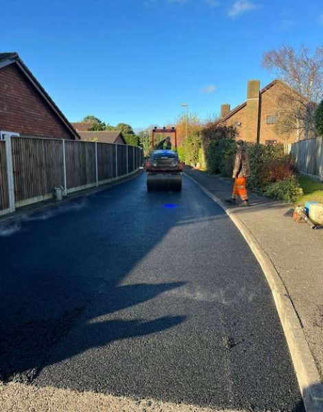 rickmansworth private road tarmac project 13