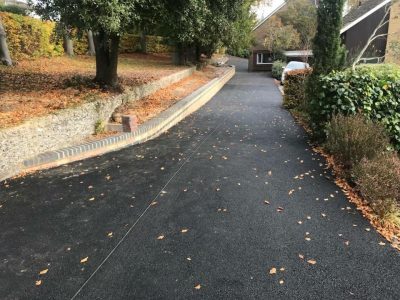 tarmac driveway rickmansworth wall 07