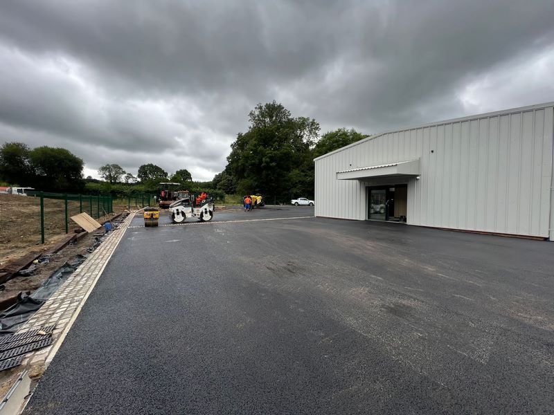 rickmansworth car park tarmac re surfacing 07