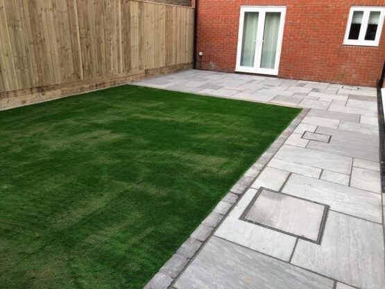 rickmansworth patio grey sandstone paving 13